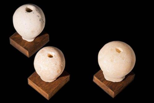 Oost-Aziatisch Groep van drie marmeren knokige knuppels, Antiek en Kunst, Antiek | Overige Antiek