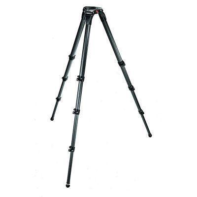 Manfrotto 536 Carbon Fibre 3-Stage Video Tripod met, Audio, Tv en Foto, Fotografie | Statieven en Balhoofden, Driepoot, Gebruikt