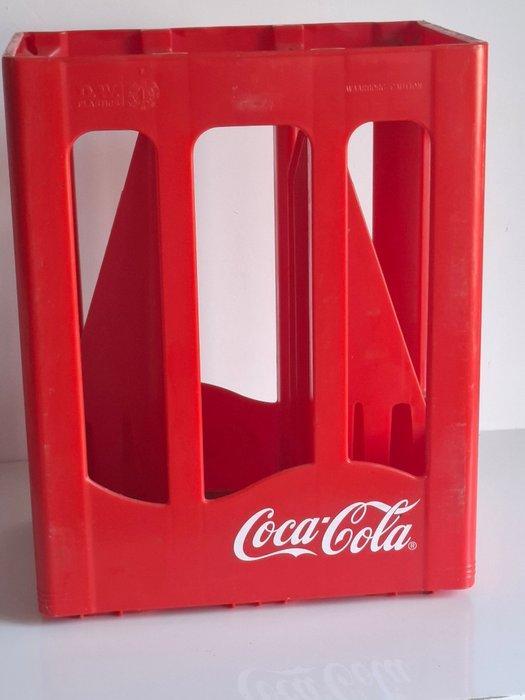 coca-cola - Fles (2) - Plastic - plastic kist 1998, Antiek en Kunst, Antiek | Wandborden en Tegels