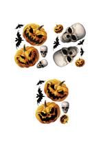 Halloween Raamdecoratie Skeleten, Hobby en Vrije tijd, Nieuw, Verzenden
