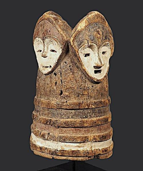 Mask - Giftand - Gabon - Fijne dag., Antiek en Kunst, Kunst | Niet-Westerse kunst