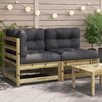 Tuinbank met Kussens | Tweede Kansje | Nu Kopen!, Tuin en Terras, Tuinbanken, Verzenden, Nieuw, Hout