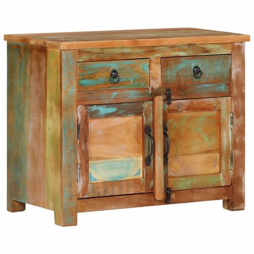 vidaXL Dressoir 68x35x55 cm massief gerecycled hout, Huis en Inrichting, Kasten | Dressoirs, Nieuw, Verzenden