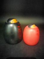 Sekiguchi Toa - Beeldje, Twee Vintage Sosaku Kokeshi