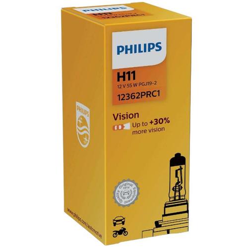 Philips H11 Vision 55W 12V 12362PRC1 Autolamp, Autos : Pièces & Accessoires, Éclairage, Enlèvement ou Envoi