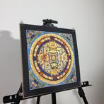 Painting of Tibetan Tradition - Mandala Kalachakra - Wheel