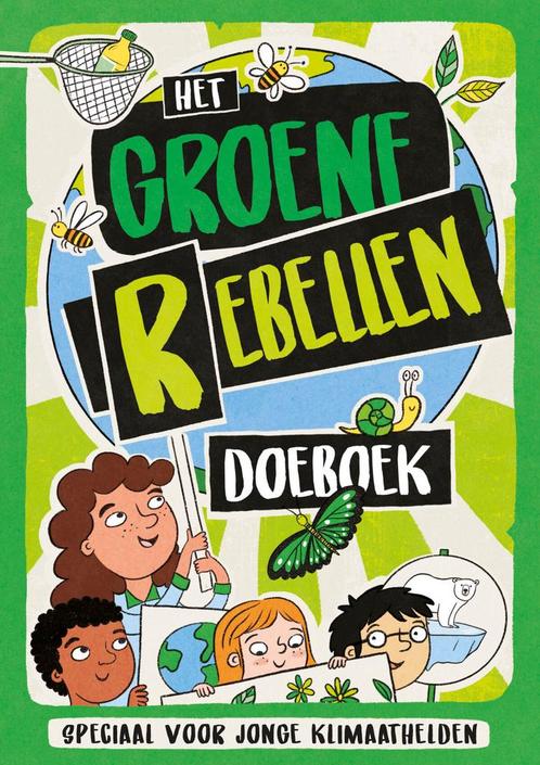 Het groene rebellen doeboek (9789000380718, Frances Evans), Antiquités & Art, Antiquités | Livres & Manuscrits, Envoi