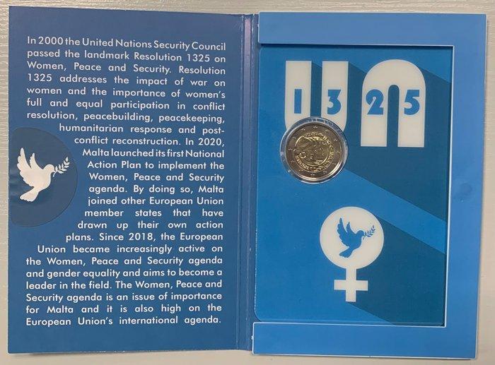 Malta. 2 Euro 2022 ONU (Zonder Minimumprijs), Postzegels en Munten, Munten | Europa | Euromunten