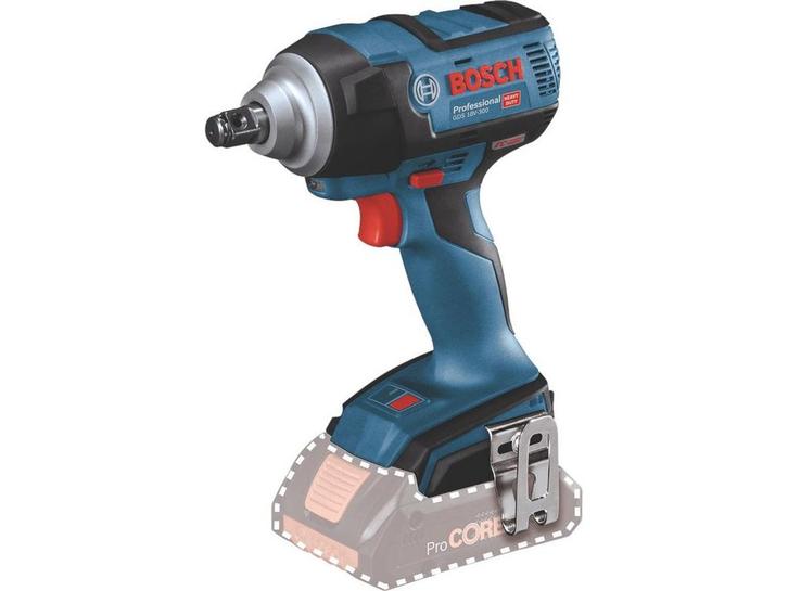 Bosch GDS 18V-300 - Accu slagmoersleutel - 300Nm -, Doe-het-zelf en Bouw, Gereedschap | Boormachines, Zo goed als nieuw, Verzenden