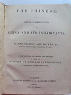 John Francis Davis - The Chinese. A general description of, Antiek en Kunst