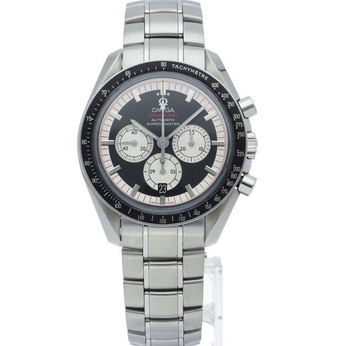 Omega - Speedmaster Legend Schumacher Chronograph 1.7 -, Handtassen en Accessoires, Horloges | Heren