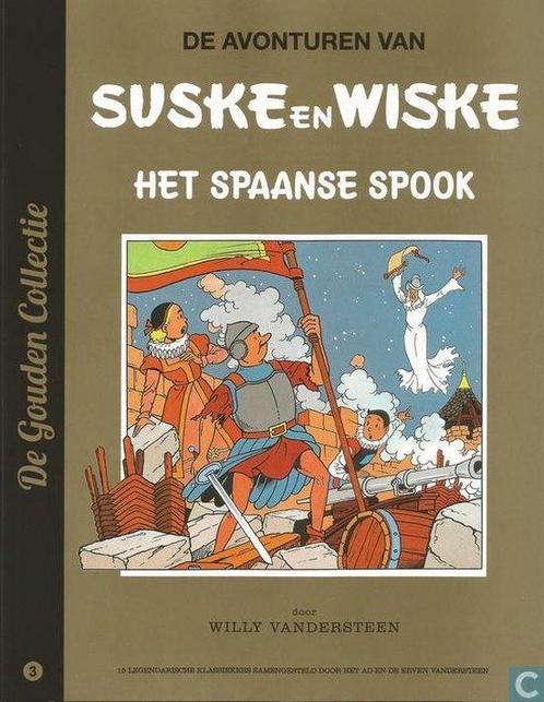 Suske en Wiske  - Het Spaanse spook (Gouden collectie), Livres, Livres Autre, Envoi