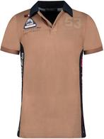 Geographical Norway Polo Kupcorn Taupe, Vêtements | Hommes, T-shirts, Verzenden