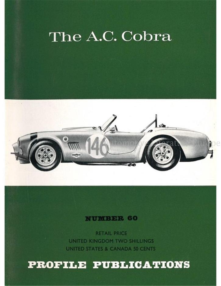THE A.C. COBRA (PROFILE PUBLICATIONS 60), Boeken, Auto's | Boeken