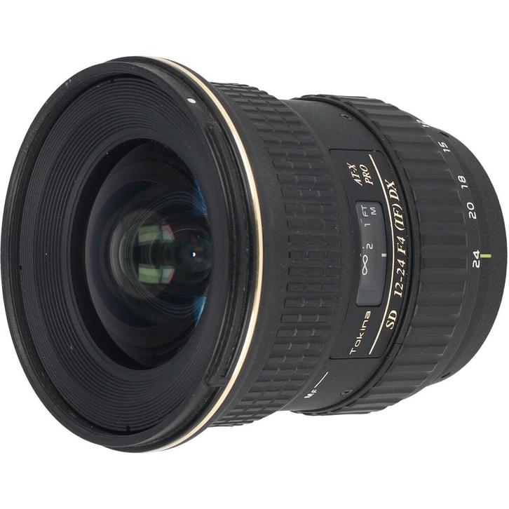 Tokina SD 12-24mm F/4 (IF) DX AT-X Pro Nikon | Tweedehands, Audio, Tv en Foto, Foto | Lenzen en Objectieven, Zo goed als nieuw
