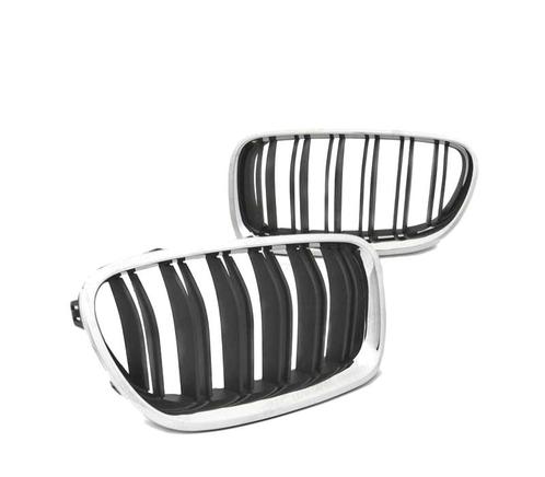 CALANDRE BMW F10 F11 10-16 LOOK M5 NOIR CHROMÉ, Auto-onderdelen, Carrosserie, Verzenden