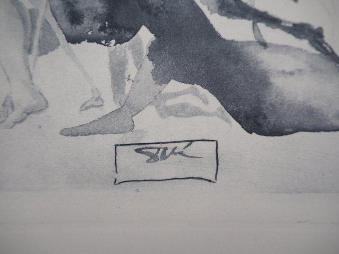 Salvador Dali (1904-1989) - Enfer 11 : Au bord du 7e bolge, Antiek en Kunst, Antiek | Overige Antiek