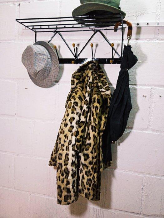 Porte-manteau - Penderie vintage - Acier, Bois, Antiek en Kunst, Antiek | Wandborden en Tegels