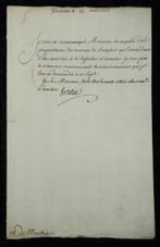 Henri Bertin - Ministre de Louis XV et Louis XVI - Lettre, Collections