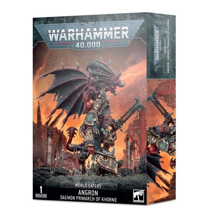 World Eaters Angron Daemon Primarch of Khorne (warhammer, Hobby & Loisirs créatifs, Wargaming, Enlèvement ou Envoi