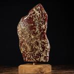 Extreem zeldzaam - Rode Sumatra Amber - Vrije vorm op