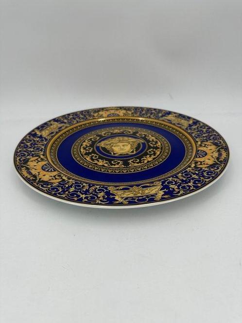 Rosenthal - Versace - Assiette murale - Medusa Blue -, Antiek en Kunst, Antiek | Glaswerk en Kristal