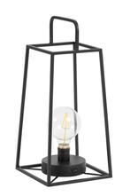 Tafel en bureaulampen Fauve tafellamp mat zwart met lamp, Huis en Inrichting, Lampen | Tafellampen, 50 tot 75 cm, Verzenden, Nieuw