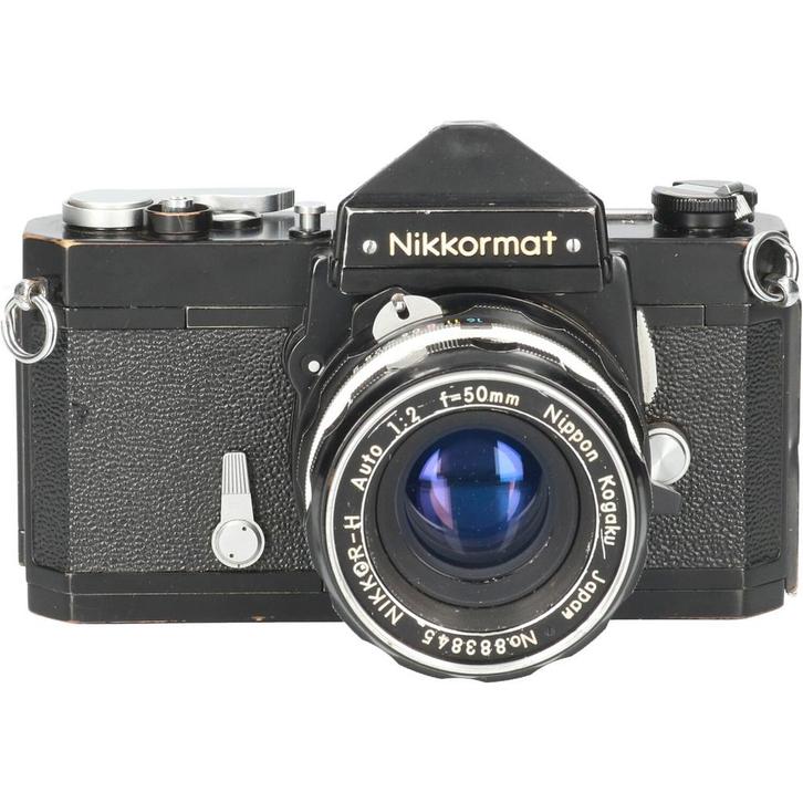 Tweedehands Nikon Nikkormat met 50mm f/1.2 CM5214, Audio, Tv en Foto, Overige Audio, Tv en Foto, Gebruikt, Ophalen of Verzenden