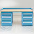 Datona Werkbank PRO met bamboe werkblad en 12 lades - 200, Doe-het-zelf en Bouw, Werkbanken, Ophalen of Verzenden, Nieuw
