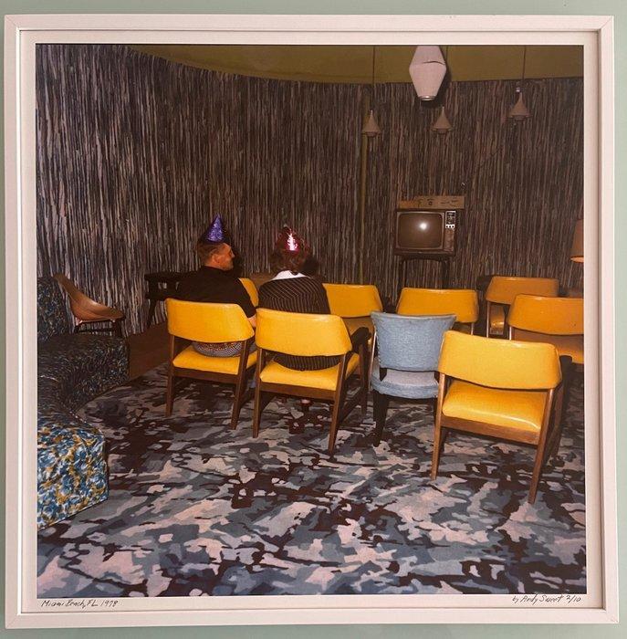 Andy Sweet (1953-1982) - New Years Eve TV, Miami Beach 1978, Antiek en Kunst, Kunst | Designobjecten
