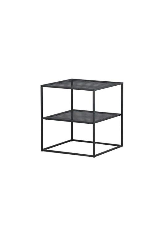 Tweedekans | Venture Home Netz Bijzettafel - 60 x 55 x 55 cm, Huis en Inrichting, Tafels | Salontafels, Ophalen of Verzenden