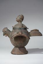 Een bronzen vat - Kuduo - Akan - Ghana, Antiek en Kunst