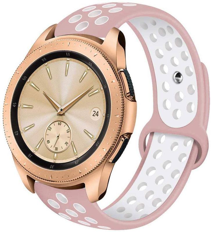 DrPhone Siliconen Polsband Galaxy Watch 40 mm & 42 mm - 20, Bijoux, Sacs & Beauté, Montres connectées, Envoi