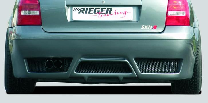 Rieger achterbumper | A4 (B5): 11.94-98, 99-12.00 - Lim. | s, Auto-onderdelen, Carrosserie, Nieuw, Audi, Verzenden