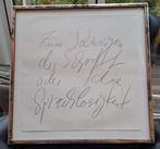 Günther Uecker (1930-2025) - Zum Schweigen der Schrift oder, Antiek en Kunst