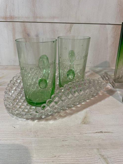 Pot (12) - Glazen, schaaltjes - Glas-in-lood - Thematische, Antiek en Kunst, Curiosa en Brocante