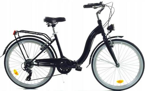 Zwarte Vouwfiets Swan - Topdeal! Comfortabel & Veilig - 6..., Fietsen en Brommers, Fietsen | Vouwfietsen, Nieuw, Verzenden