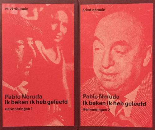 IK BEKEN IK HEB GELEEFD PD     HERINNERINGEN 1 EN 2 Neruda, Boeken, Literatuur, Gelezen, Verzenden