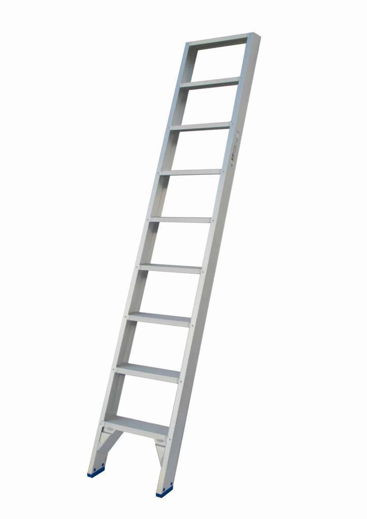 Solide enkele trap 9 treden - 2.25 meter, Doe-het-zelf en Bouw, Ladders en Trappen, Trap, Nieuw, 2 tot 4 meter, Ophalen of Verzenden