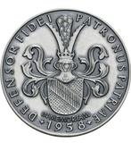 Duitsland. Silver medal 1958, unsigniert, 500. Todestag von