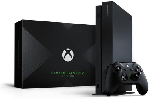 Xbox One X 1TB Project Scorpio Edition + S Controller in..., Games en Spelcomputers, Spelcomputers | Xbox One, Zo goed als nieuw