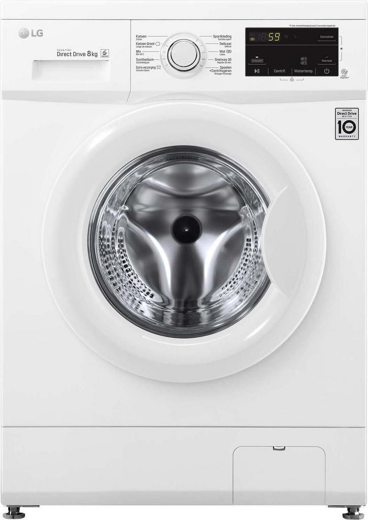 Lg Fh4j3tdn0 Wasmachine – 8 Kg 1400t Direct Drive 6 Motion, Elektronische apparatuur, Wasmachines, Ophalen of Verzenden