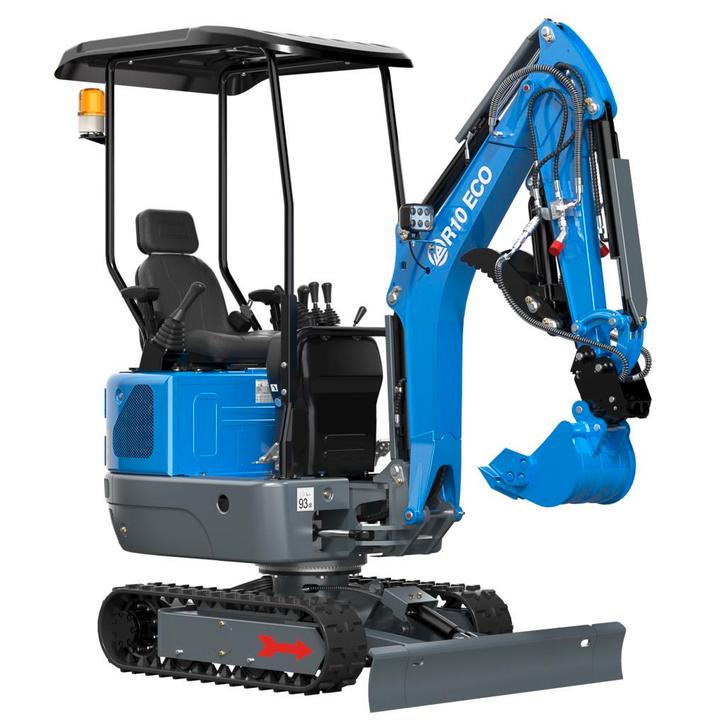 Rippa R10 1 ton minigraver incl garantie, Articles professionnels, Machines & Construction | Grues & Excavatrices, Enlèvement ou Envoi