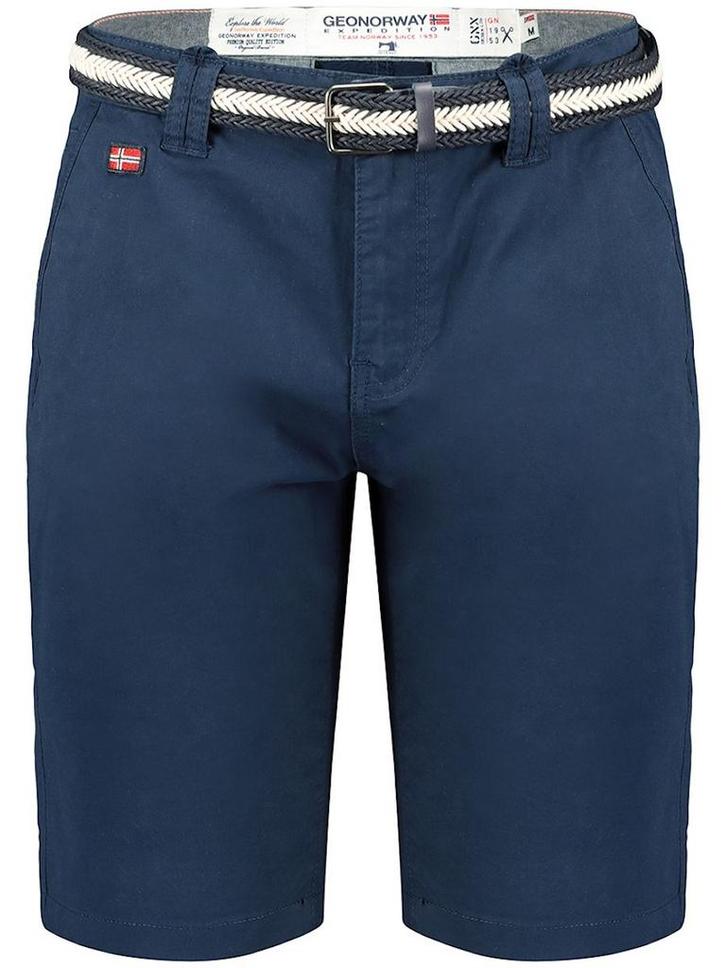 Geographical Norway Chino Bermuda Pablito Navy, Kleding | Heren, Broeken en Pantalons, Verzenden