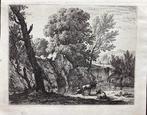 Karel Dujardin (c.1626-1678) - Mulattiere e due asini in