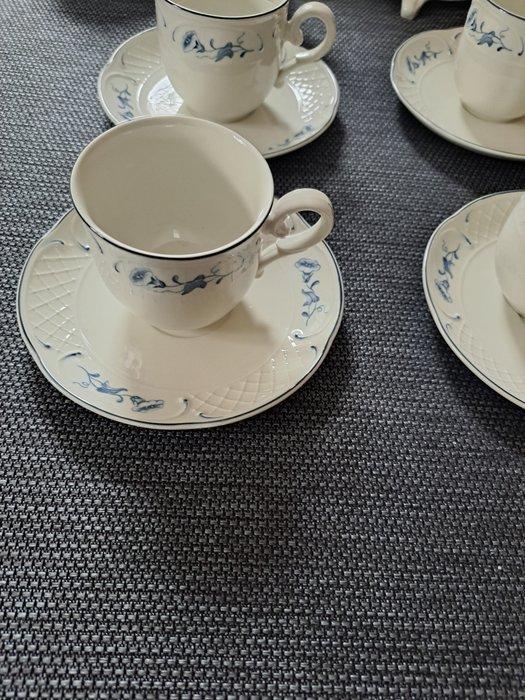 Villeroy & Boch - Koffie- en theeservies (15) - Val Bleu -, Antiek en Kunst, Antiek | Meubels | Tafels
