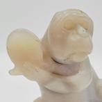 Tibetaans/Nepalees agaat Belangrijk aap talisman, symbool, Antiek en Kunst