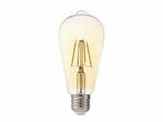 Veiling - 12x Opple gloeilamp gold Led Fila E27 7W 2500K, Nieuw
