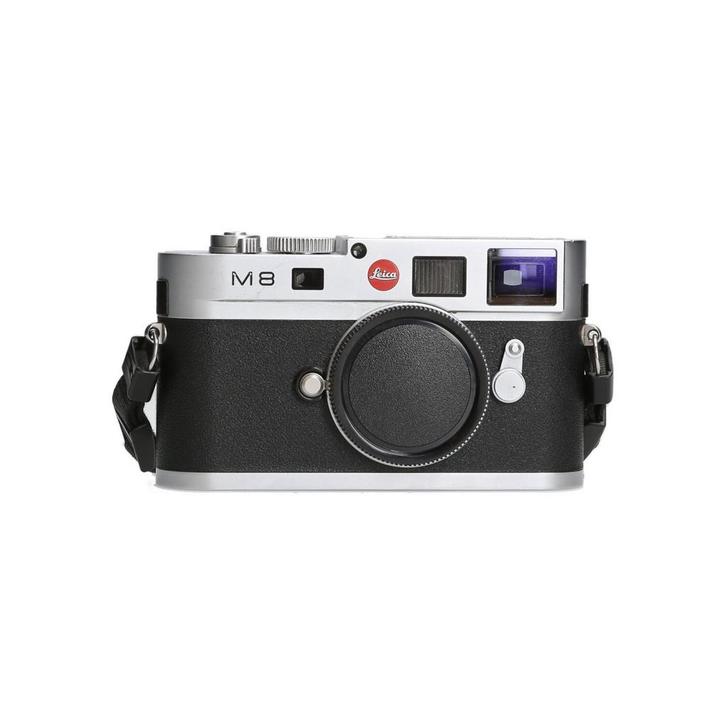 Leica M8 Silver Chrome (10702), Audio, Tv en Foto, Fotocamera's Digitaal, Zo goed als nieuw, Ophalen of Verzenden