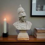 sculptuur, Busto Atena - 40 cm - materiale marmorina van, Antiek en Kunst